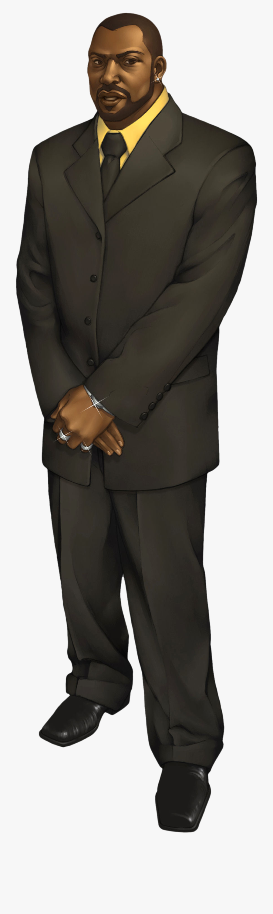 Clip Art Benjamin King Saints Row - Saints Row Ben King, Transparent Clipart