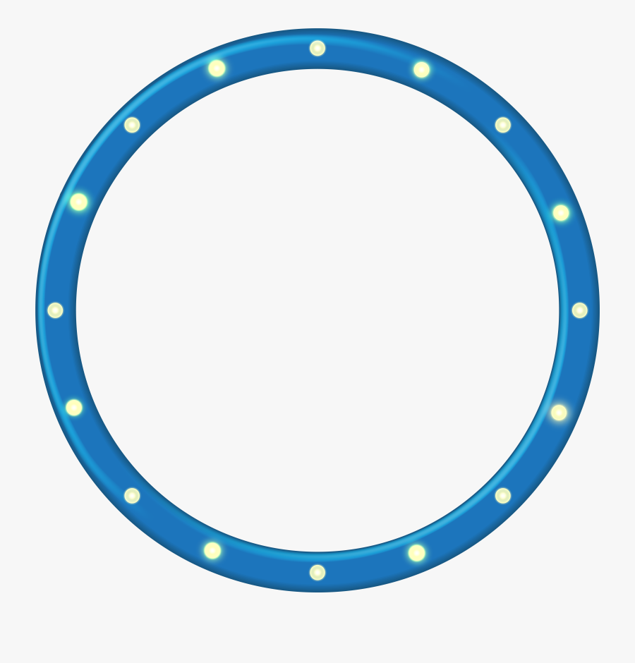 Blue Border Clipart, Transparent Clipart
