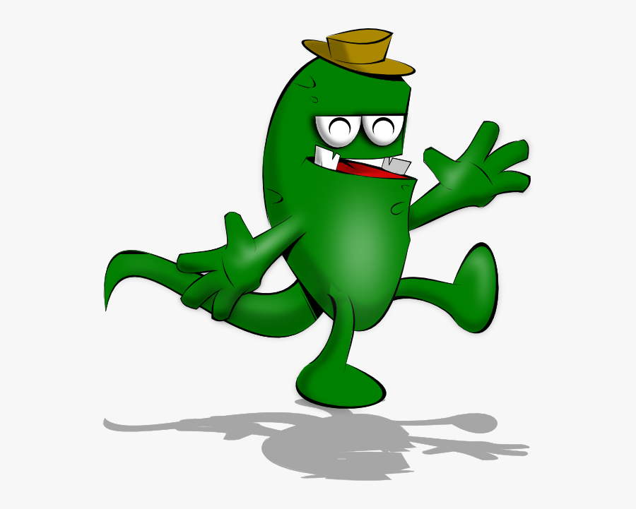 Happy - Monster - Clipart - Cartoon, Transparent Clipart