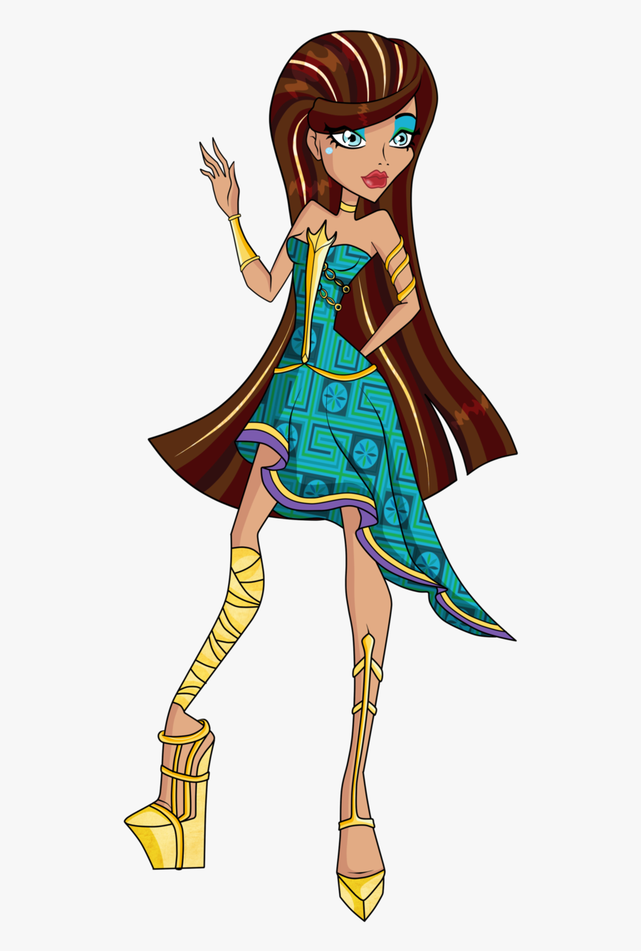 Viper Clipart Monster - Эвер Афтер Хай Нарисовать, Transparent Clipart