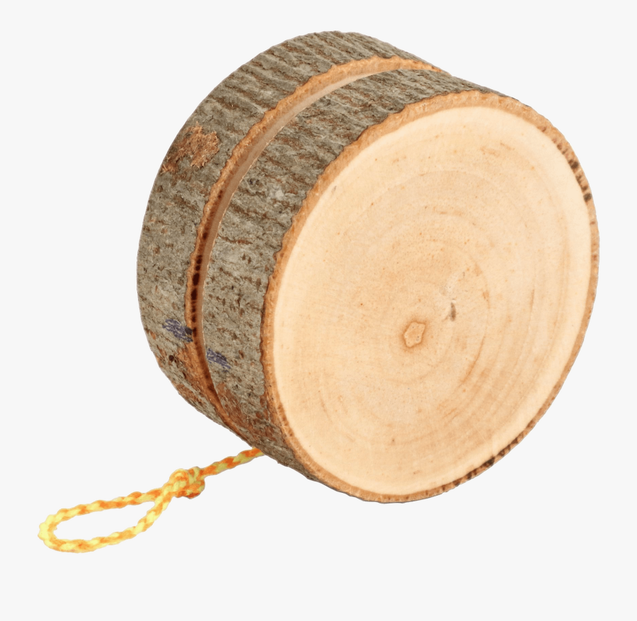 Rustic Log Yo Yo Toy - Old Yoyo, Transparent Clipart