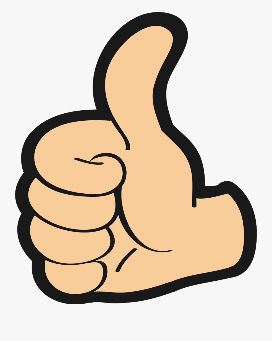 Thumbs Up, Transparent Clipart