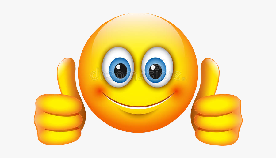 Clip Art Cute Thumbs Up - Thumbs Up Smiley Png, Transparent Clipart