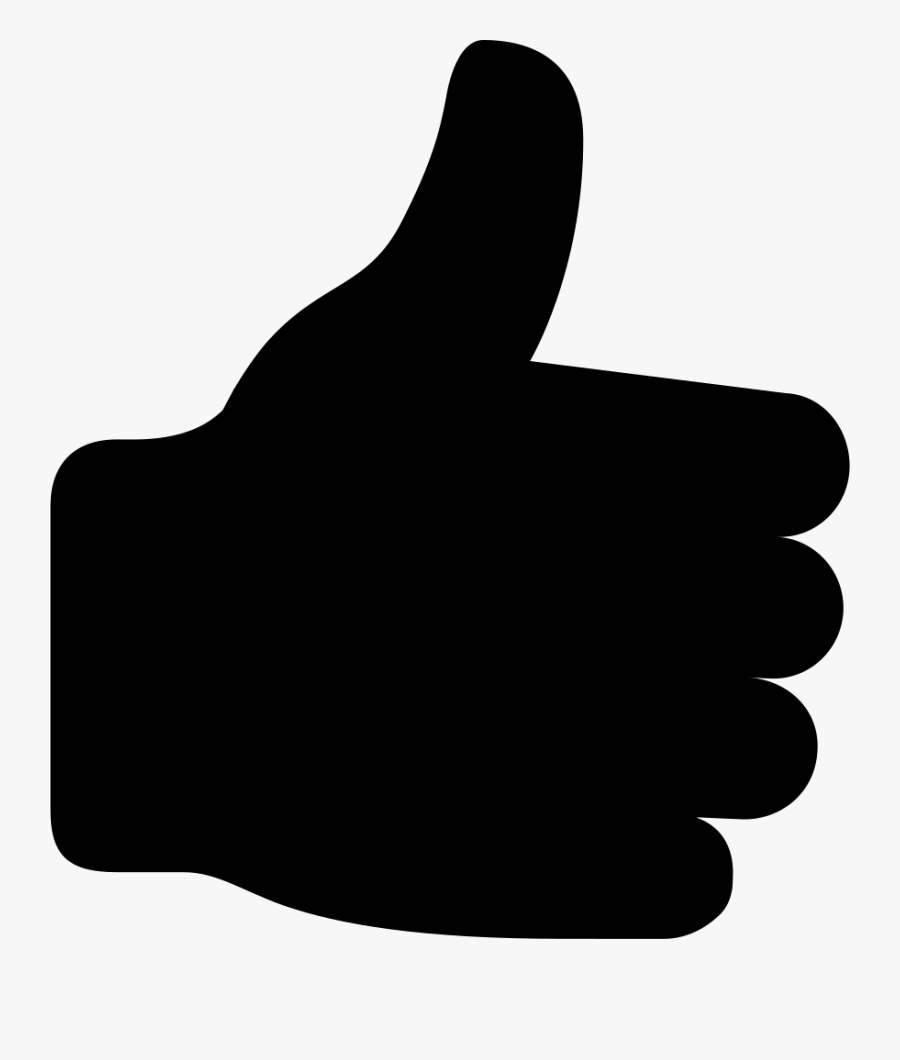 Thumb Signal Computer Icons Gesture - Transparent Background Thumbs Up Icon Png, Transparent Clipart