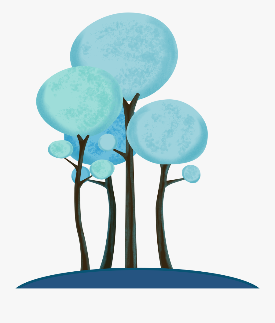 Transparent Winter Trees Png, Transparent Clipart