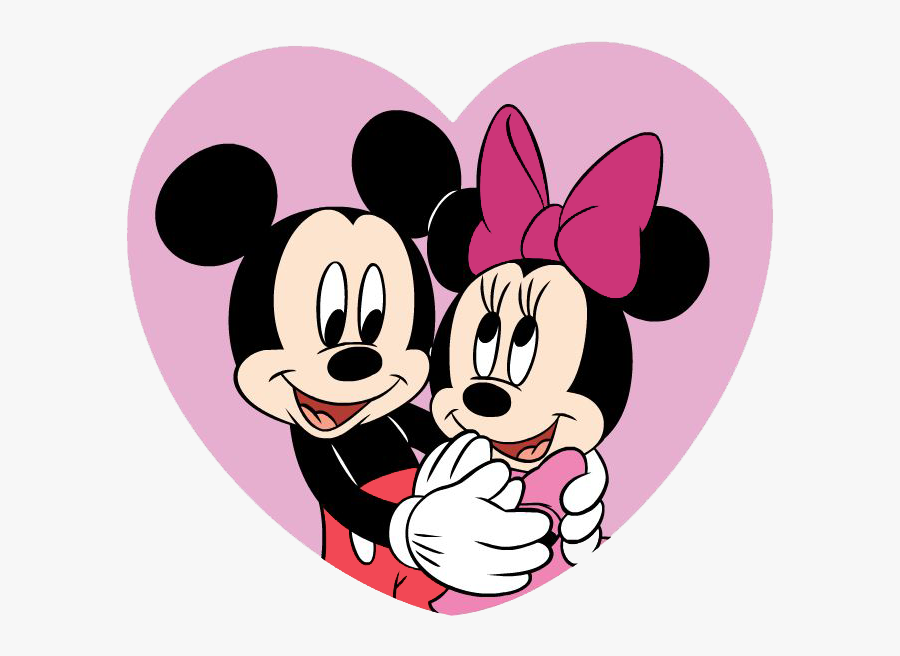 Clipart Love Mickey Mouse - Imagenes De Minnie Y Mickey, Transparent Clipart