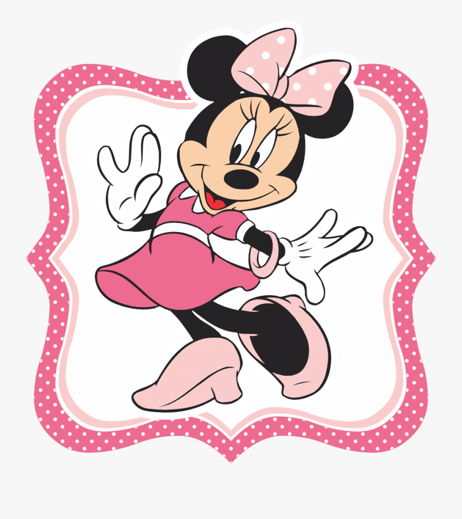 Cartoon Clip Art - Minnie Mouse Vector Png, Transparent Clipart