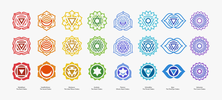 Clip Art Chakras Vector - Chakras Png, Transparent Clipart