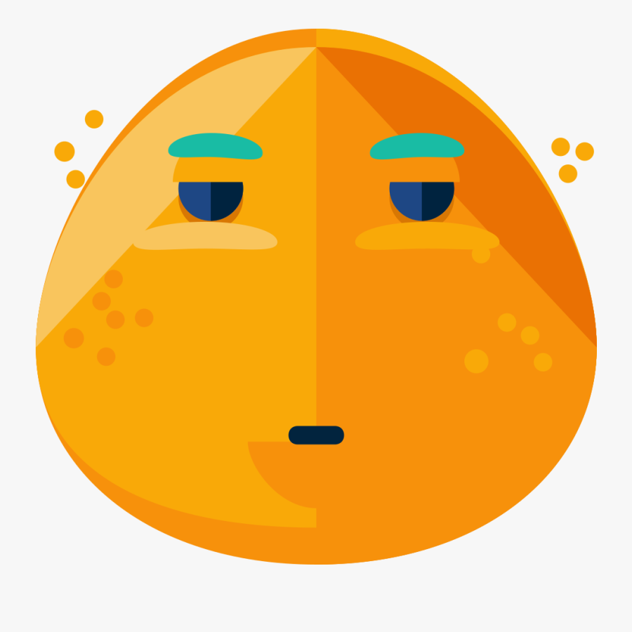 Imgly Sticker Emoticons Impatient - Circle, Transparent Clipart