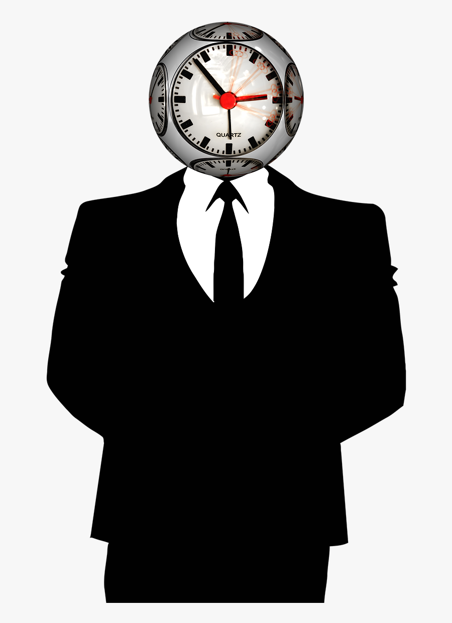 How To Free Yourself From Impatience - Homme Dans Une Horloge, Transparent Clipart