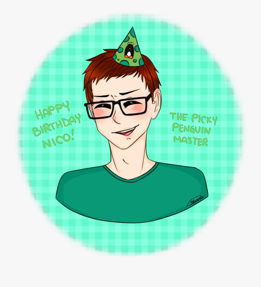 Happy Birthday Nico By Elisa36 - Cartoon, Transparent Clipart