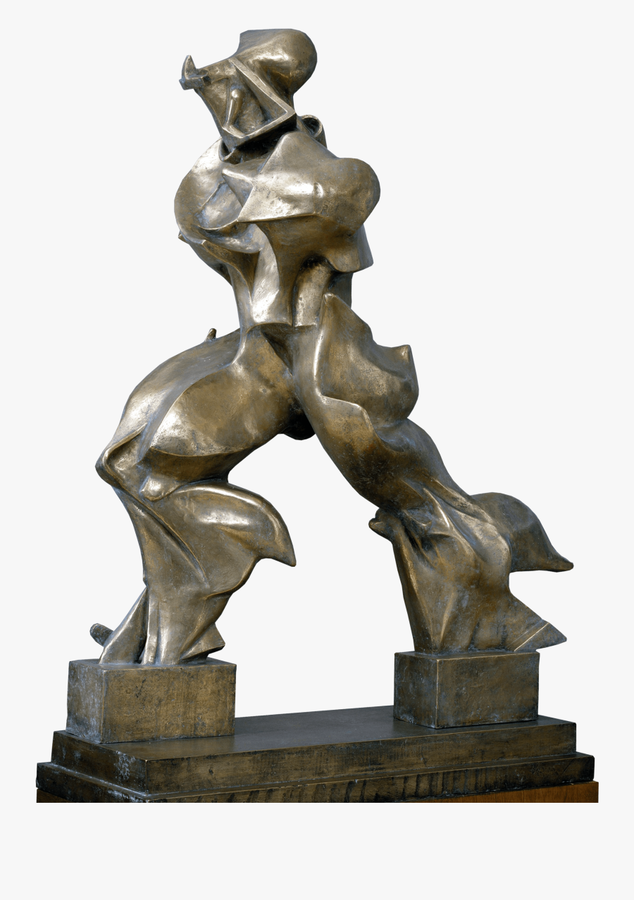 Clip Art Artworks Artists Writings Trivium - Unique Forms Of Continuity In Space, Transparent Clipart