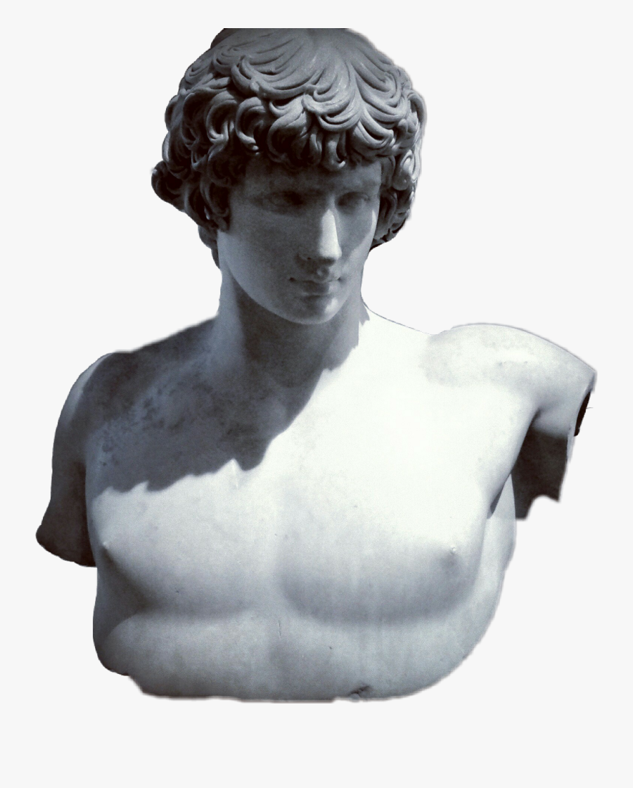 Greek Clipart Greek Sculpture - Bust, Transparent Clipart