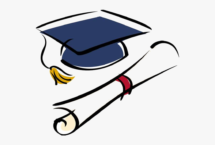 High School Graduation Ceremony National Secondary - Transparent Graduation Cap Clipart, Transparent Clipart