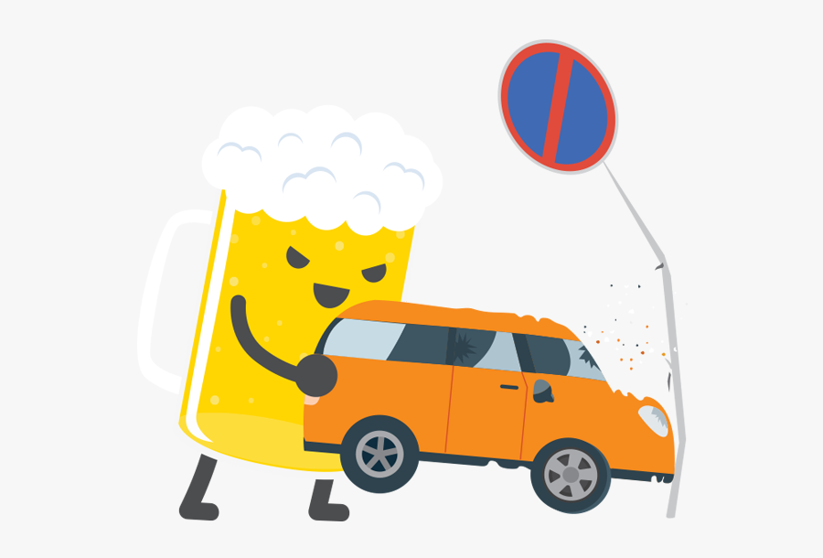 Cartoon Drunk Driving Accident , Free Transparent Clipart - ClipartKey.