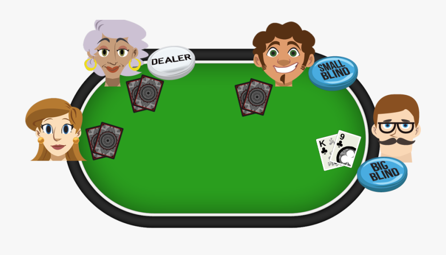 22 3 Big Blind Position - Cartoon, Transparent Clipart
