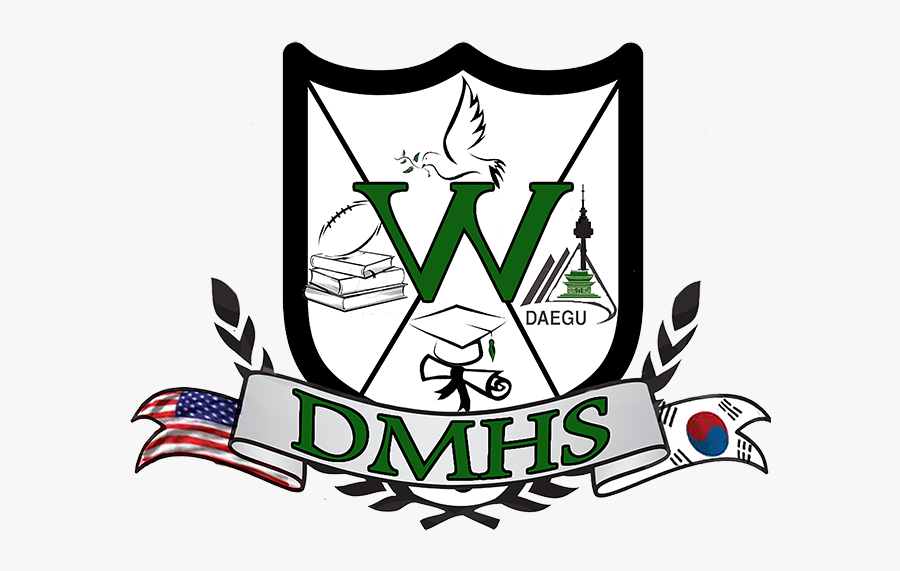 Daegumhs Mascot - Daegu Middle High School Logo, Transparent Clipart