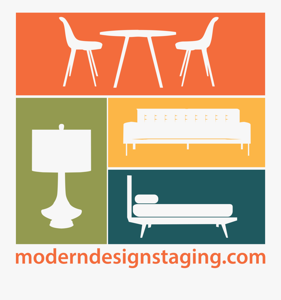 Modern Design Staging & Styling - Couch, Transparent Clipart