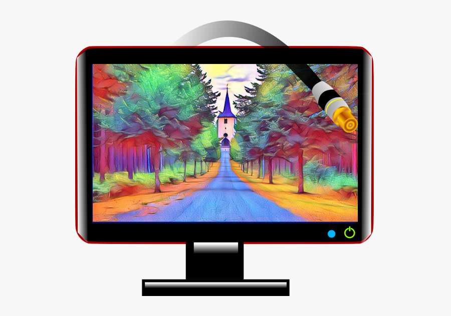 Dribble Cable Tv Technology Gear Infographic Element - Cable Tv Transparent Background, Transparent Clipart