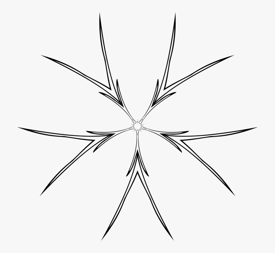 Line Art,plant,leaf - Line Art, Transparent Clipart