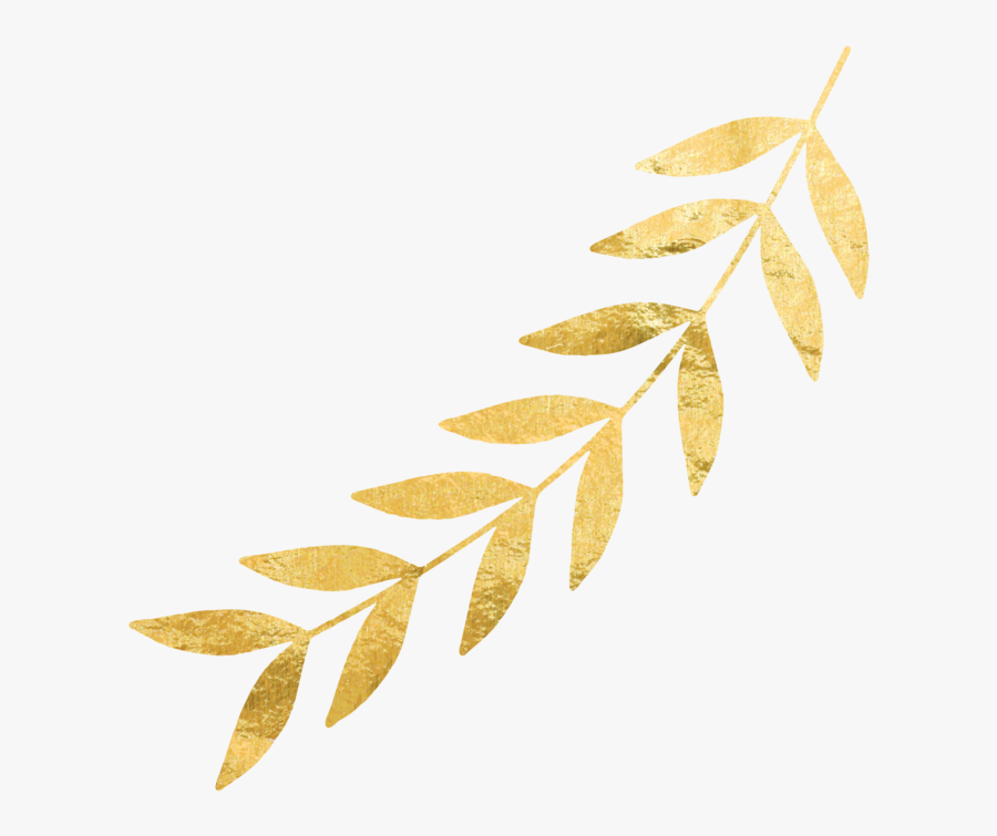 Transparent Ivy Leaf Clipart - Gold Leaf Png, Transparent Clipart
