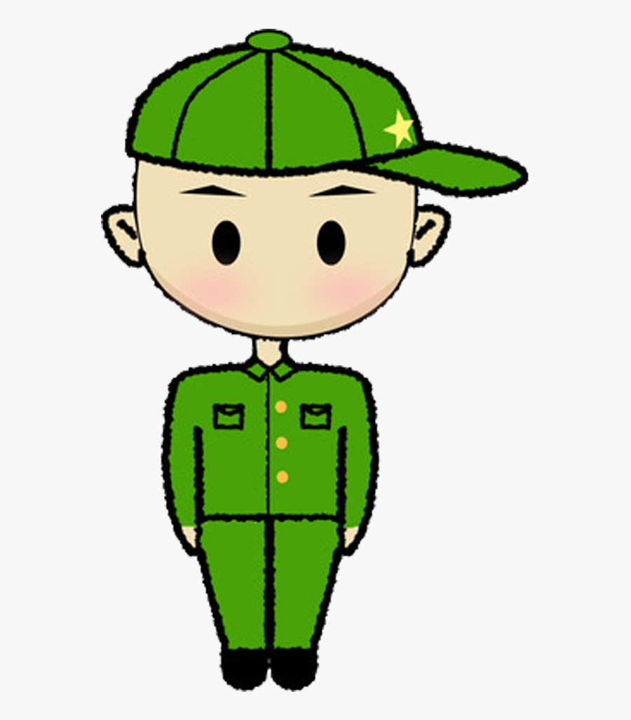 Soldiers Clipart Soldier Salute - Cartoon, Transparent Clipart