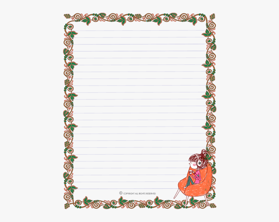 Journal Clipart Journaling - Printable Pdf Journal Template, Transparent Clipart
