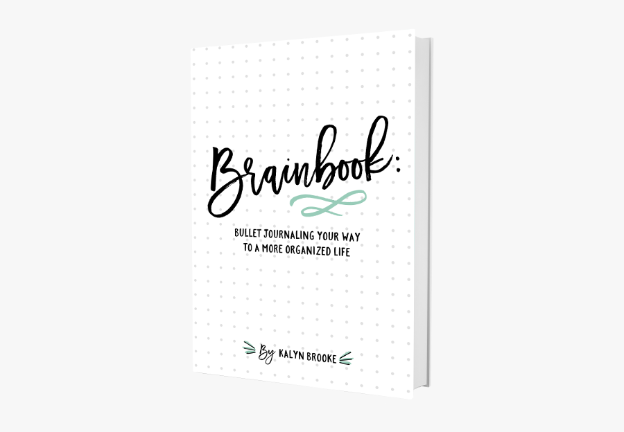 Clip Art Journaling How To Start - Brainbook, Transparent Clipart