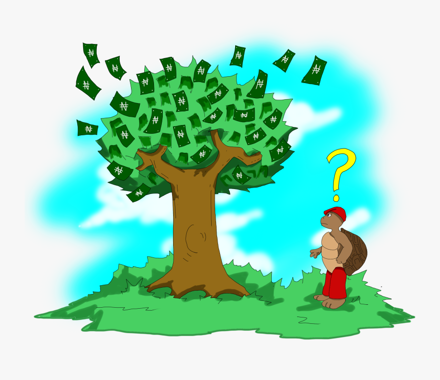 Ajapa Money Tree - Global Money Week Art, Transparent Clipart