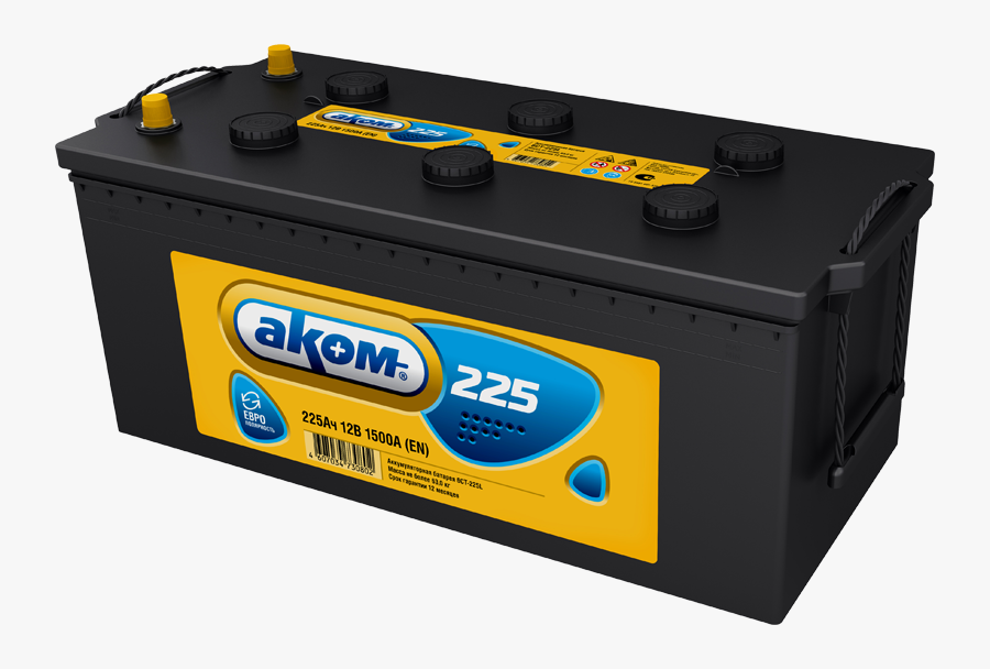 Automotive Battery Png - Akom, Transparent Clipart