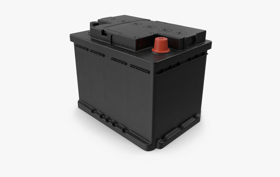 Automotive Battery Png Transparent Image - Plastic, Transparent Clipart
