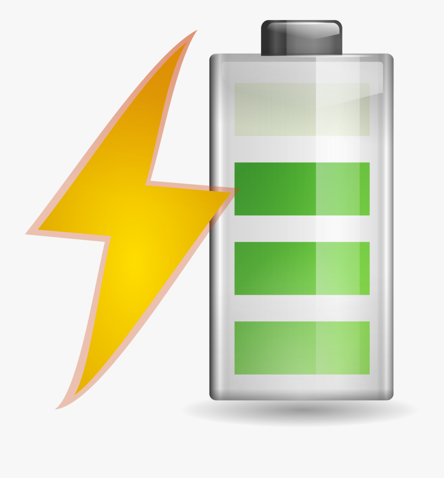 Transparent Batteries Clipart - Charge Clipart, Transparent Clipart