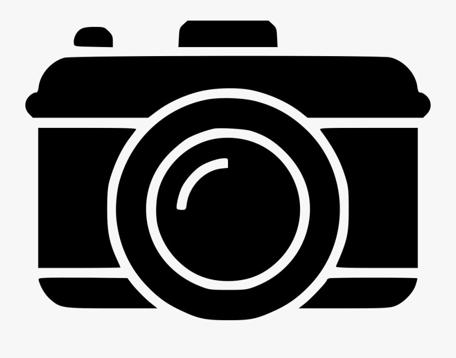 Camera Photo Snapshot Svg Png Icon Free Download - White Black Camera Graphic, Transparent Clipart