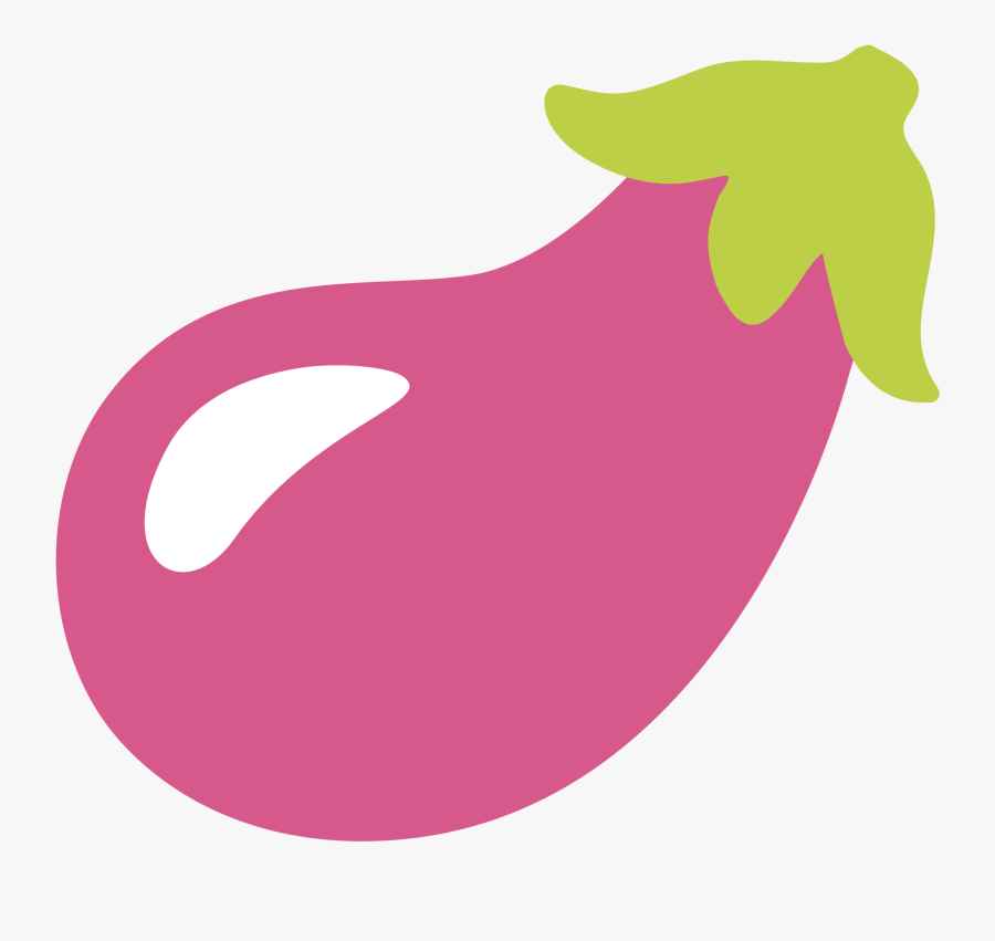 Transparent Eggplant Clipart - Samsung Eggplant Emoji, Transparent Clipart