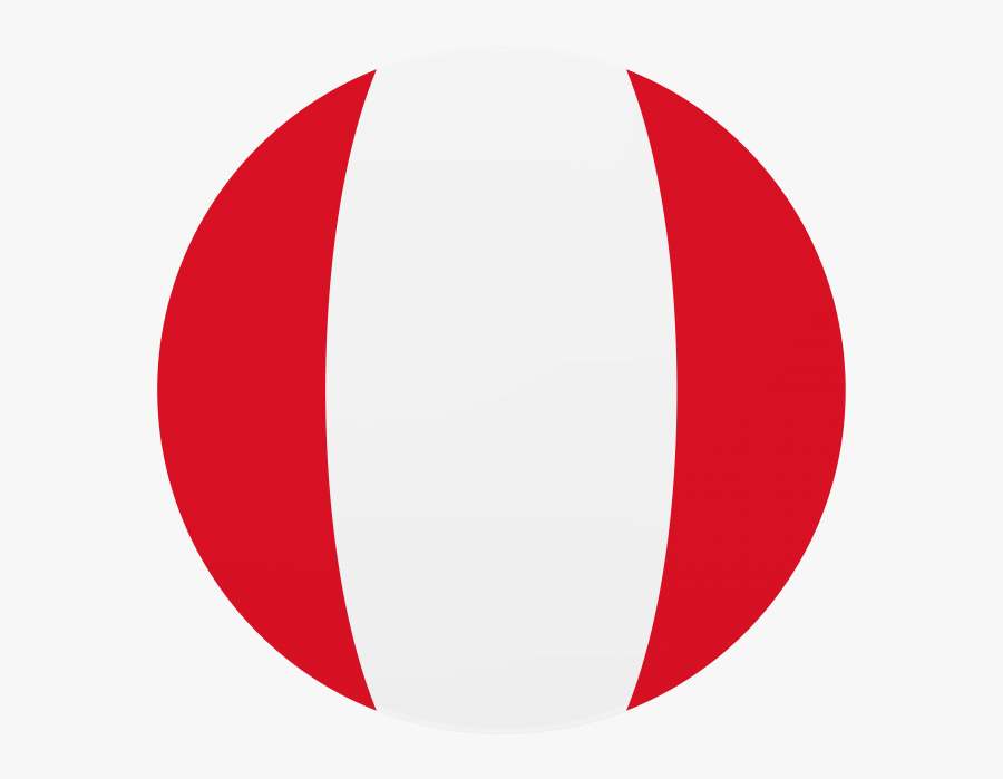 Peru Round Flag - Logo Peru Chile Estados Unidos, Transparent Clipart