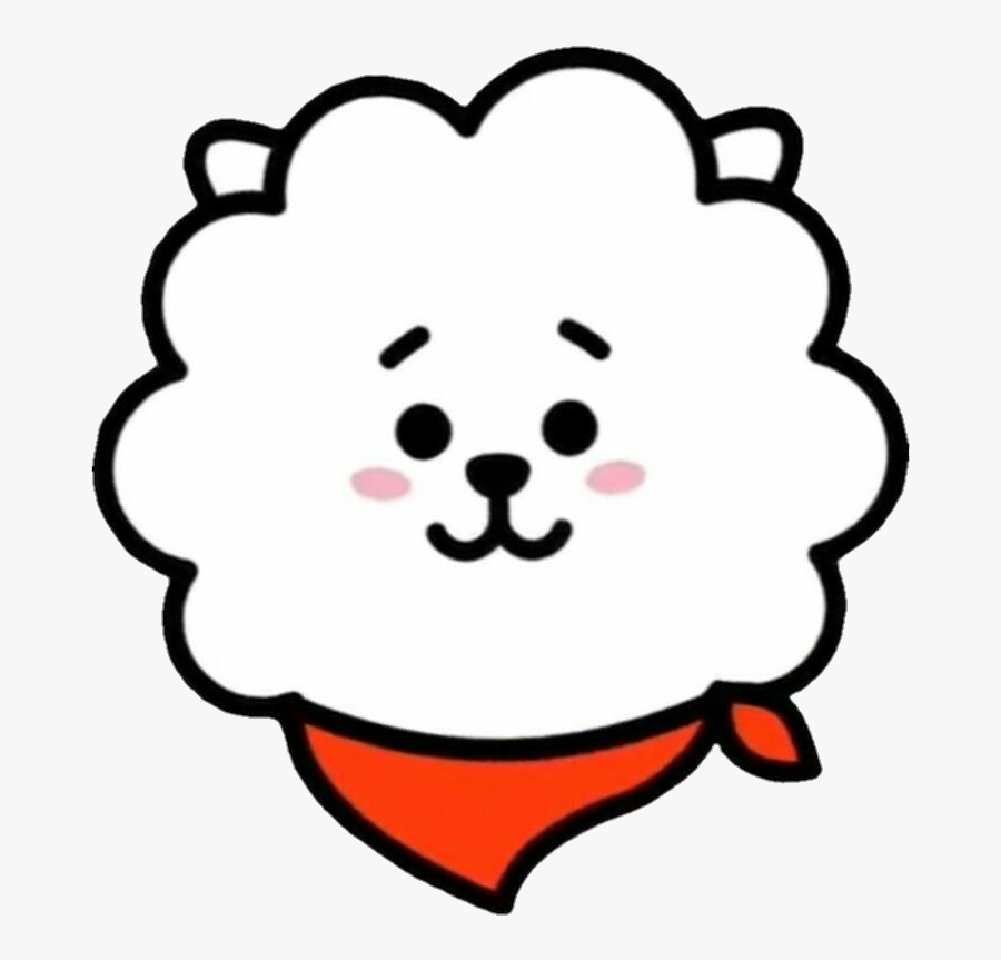 #peru #perú #rj #rj #alpaca - Bt21 Rj Face, Transparent Clipart