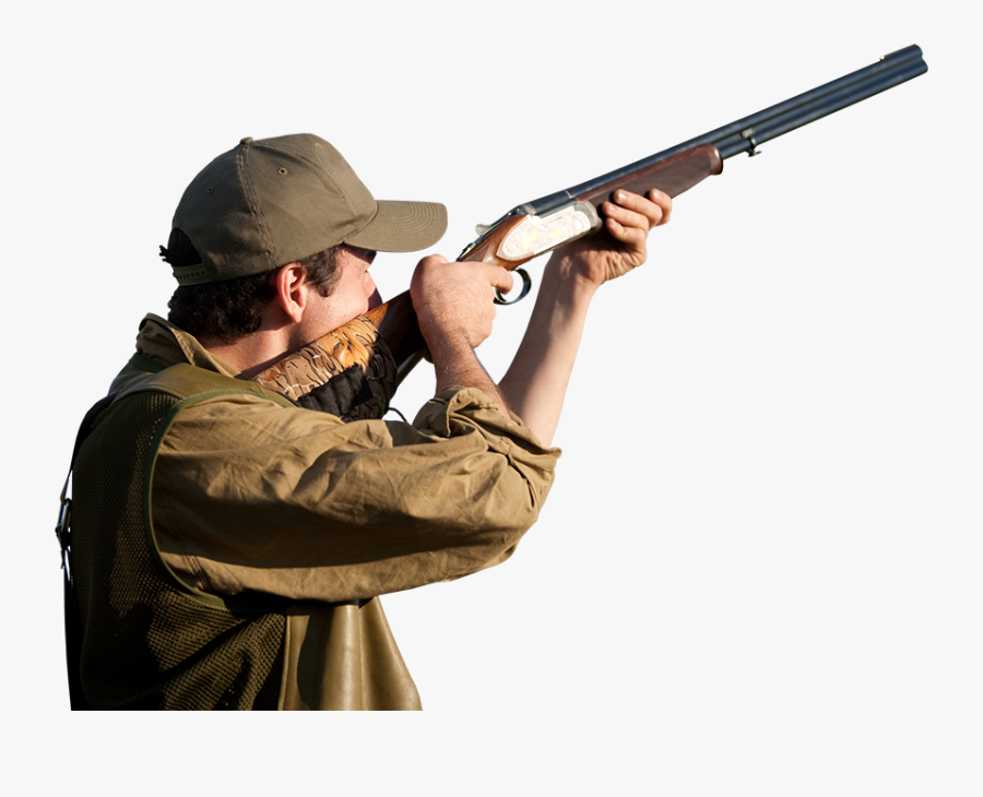 Hunter With Gun Png, Transparent Clipart