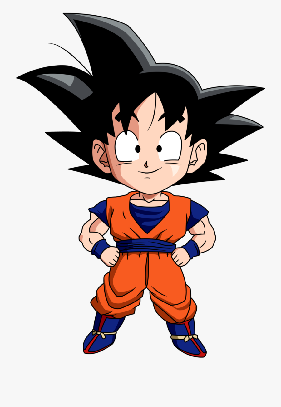 Como Desenhar Como Fazer Chibi Ou Sd Goku - Dragon Ball Z Chibi Goku, Transparent Clipart