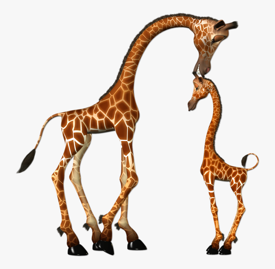Transparent Giraffe Clipart - Baby Giraffe Clipart Black And White, Transparent Clipart