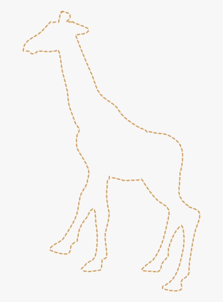Shape Clipart Giraffe - Shamrock, Transparent Clipart