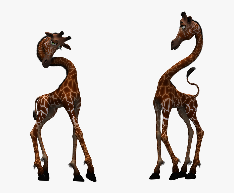 Transparent Cute Giraffe Png - Surreal Giraffe Transparent Background, Transparent Clipart