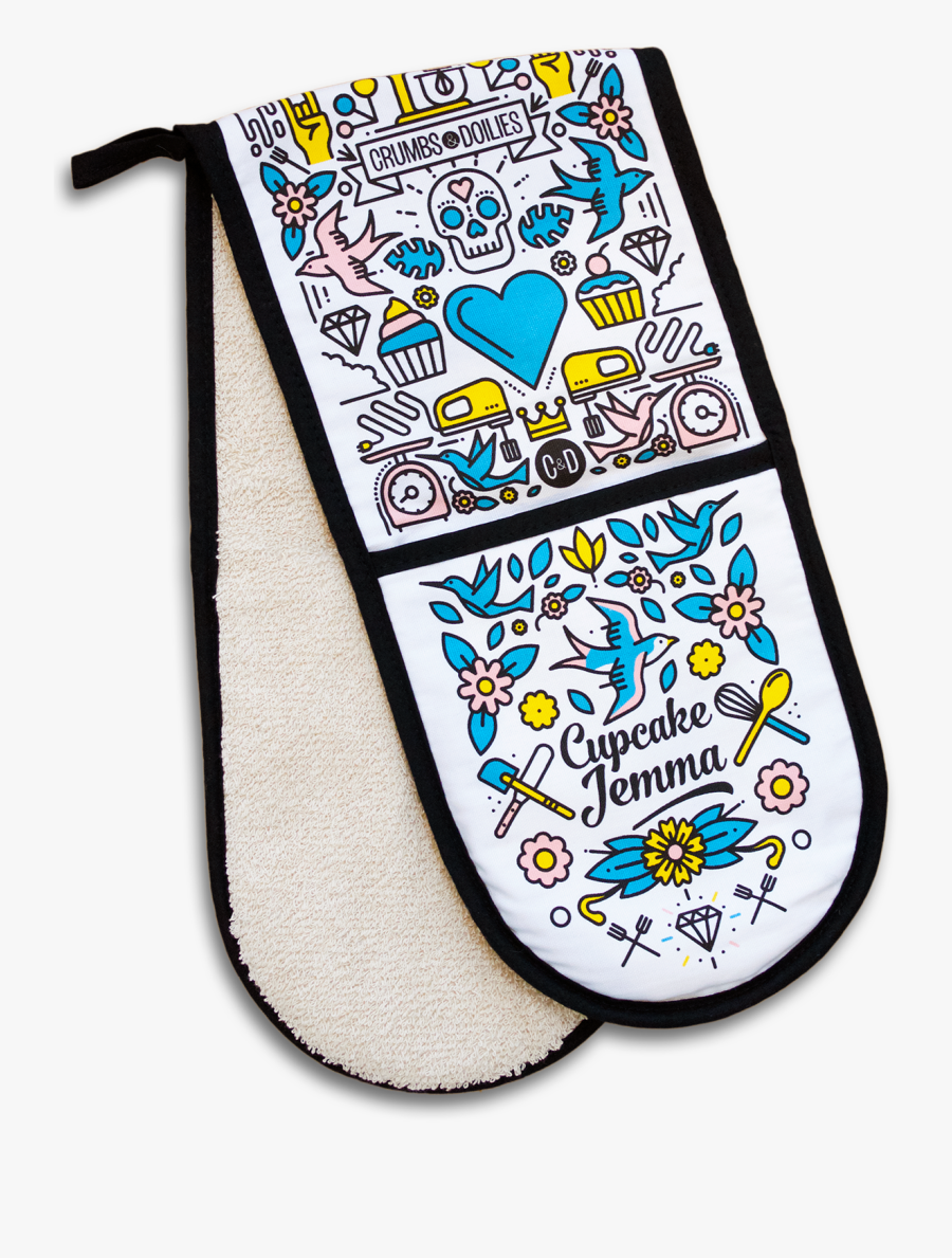 Oven Gloves - Cartoon, Transparent Clipart