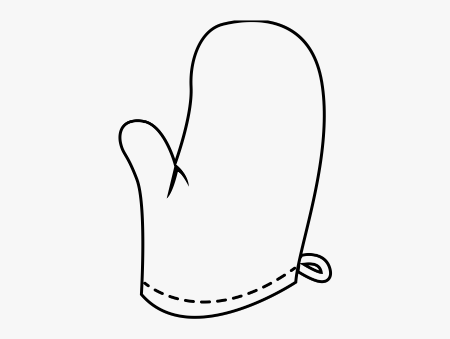 Oven Mitt Rubber Stamp"
 Class="lazyload Lazyload Mirage - Cooking Glove Coloring Png, Transparent Clipart