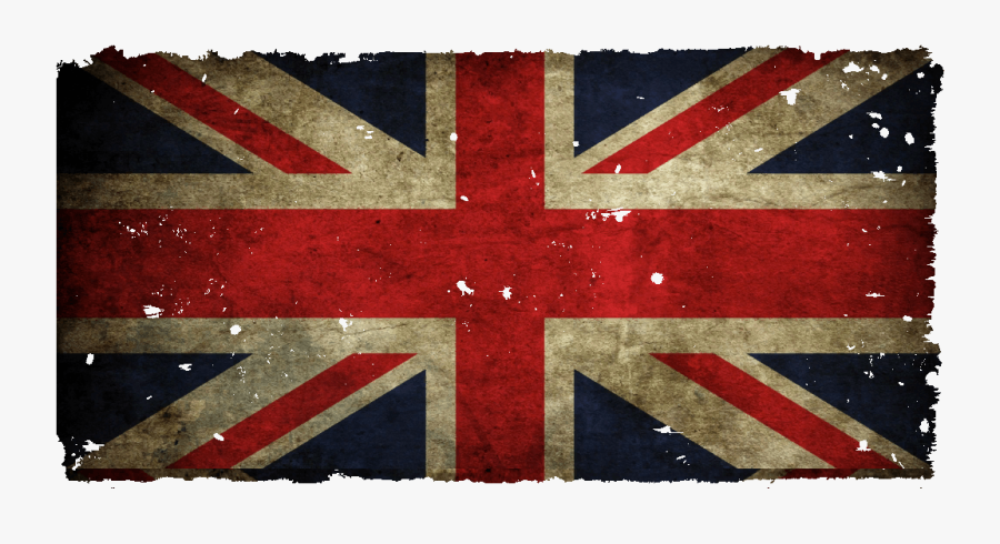 Vintage Uk Flag - Uk Flag Vintage, Transparent Clipart