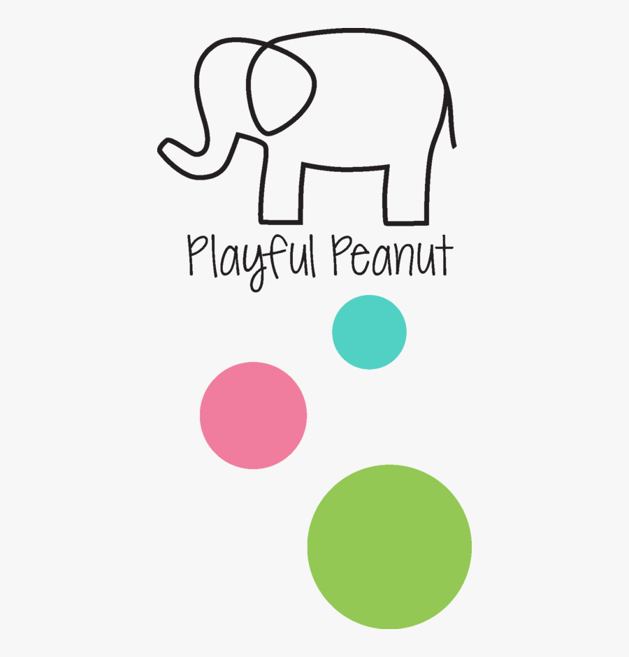 Playful Peanut - Circle, Transparent Clipart