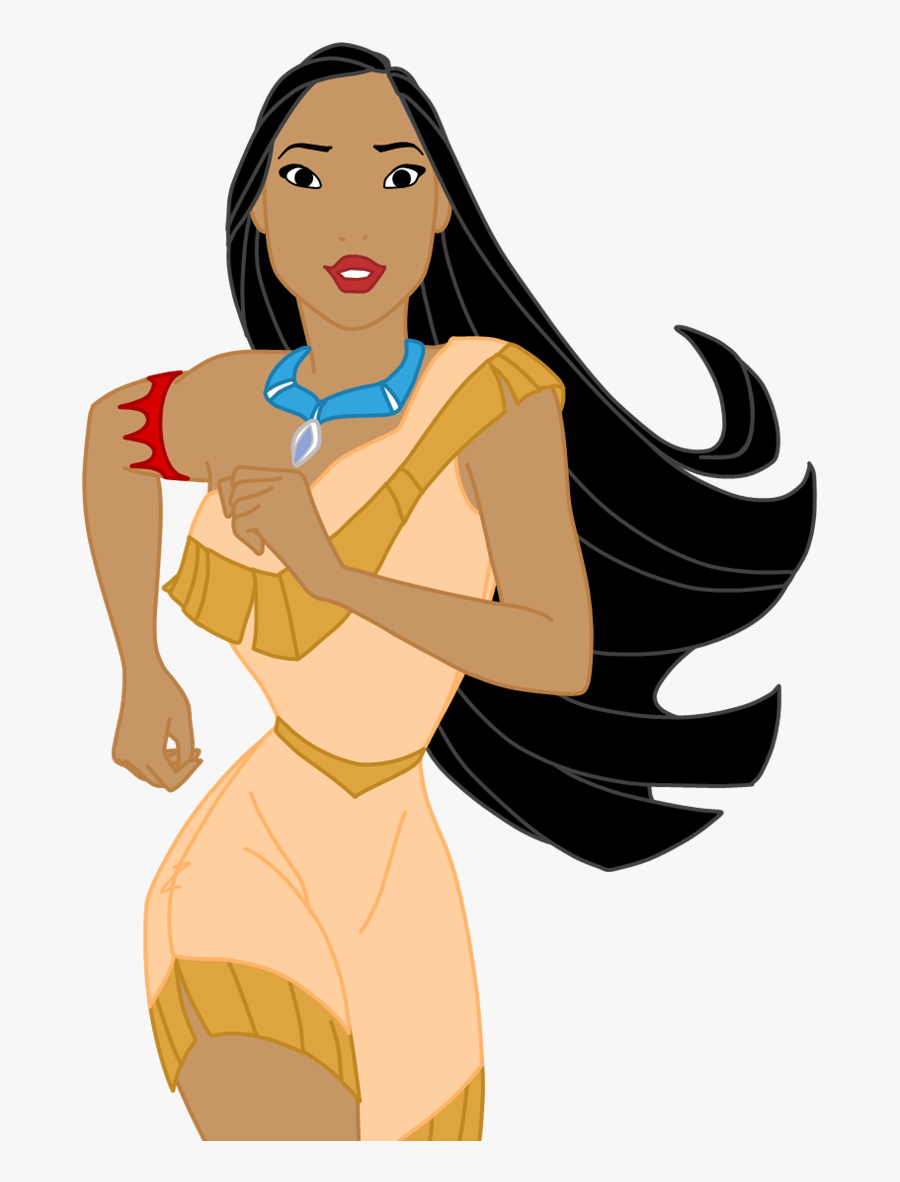 Princess Jasmine Clipart Blingee - Pocahontas Png, Transparent Clipart