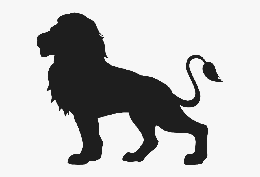 Lion Silhouette Free Illustration Lion Feline Cut Out - Lion Silhouette, Transparent Clipart