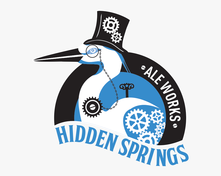 Hidden Springs Brewing Logo, Transparent Clipart