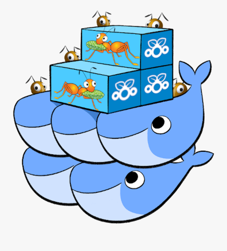 Docker Swarm Logo Png, Transparent Clipart