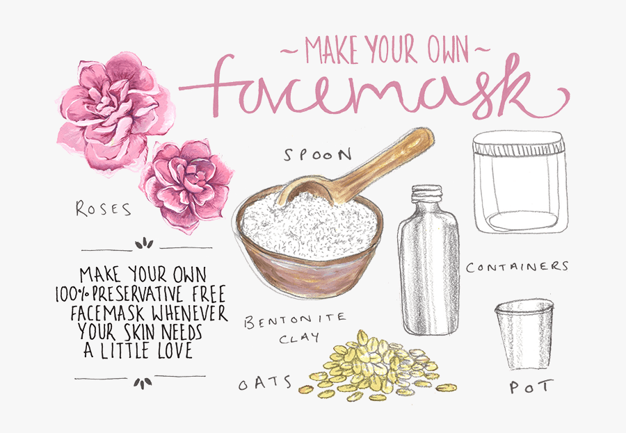Face Mask - Rose, Transparent Clipart